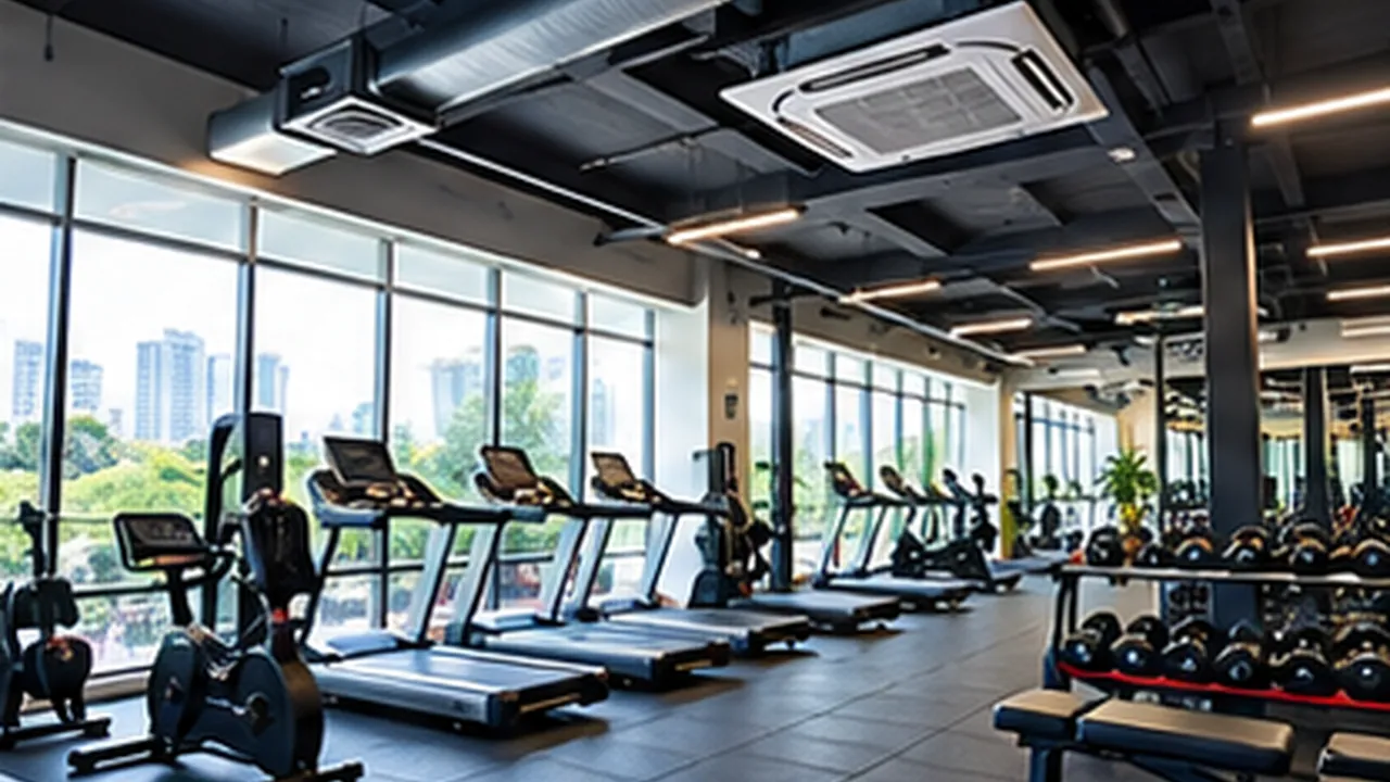 Sistem pendingin untuk Gym/Fitness Center